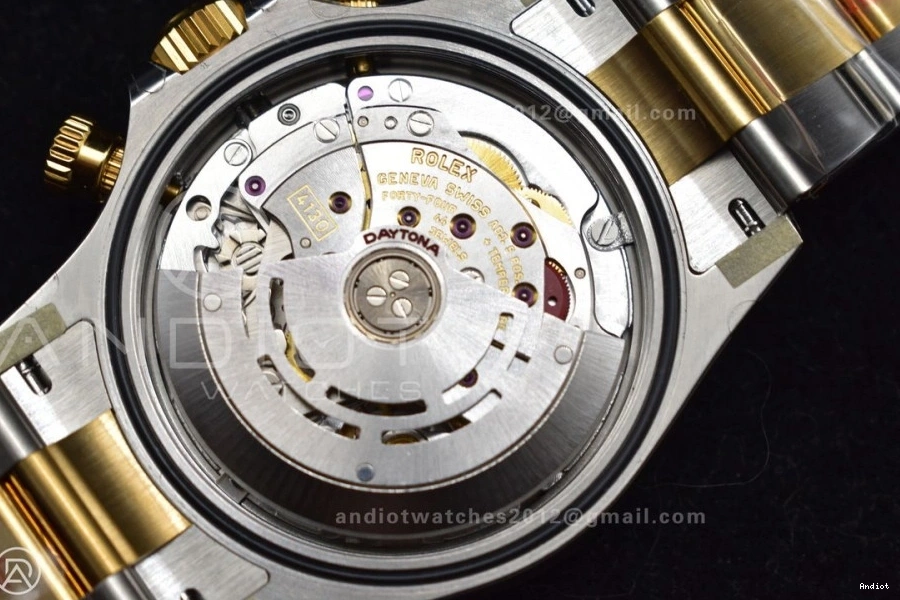 Diamond V YG Of Edition Clean Pearl Mother 116503 Dial on 740 SS White 1:1 SA4130 NewStyle Best Bracelet Daytona 0718